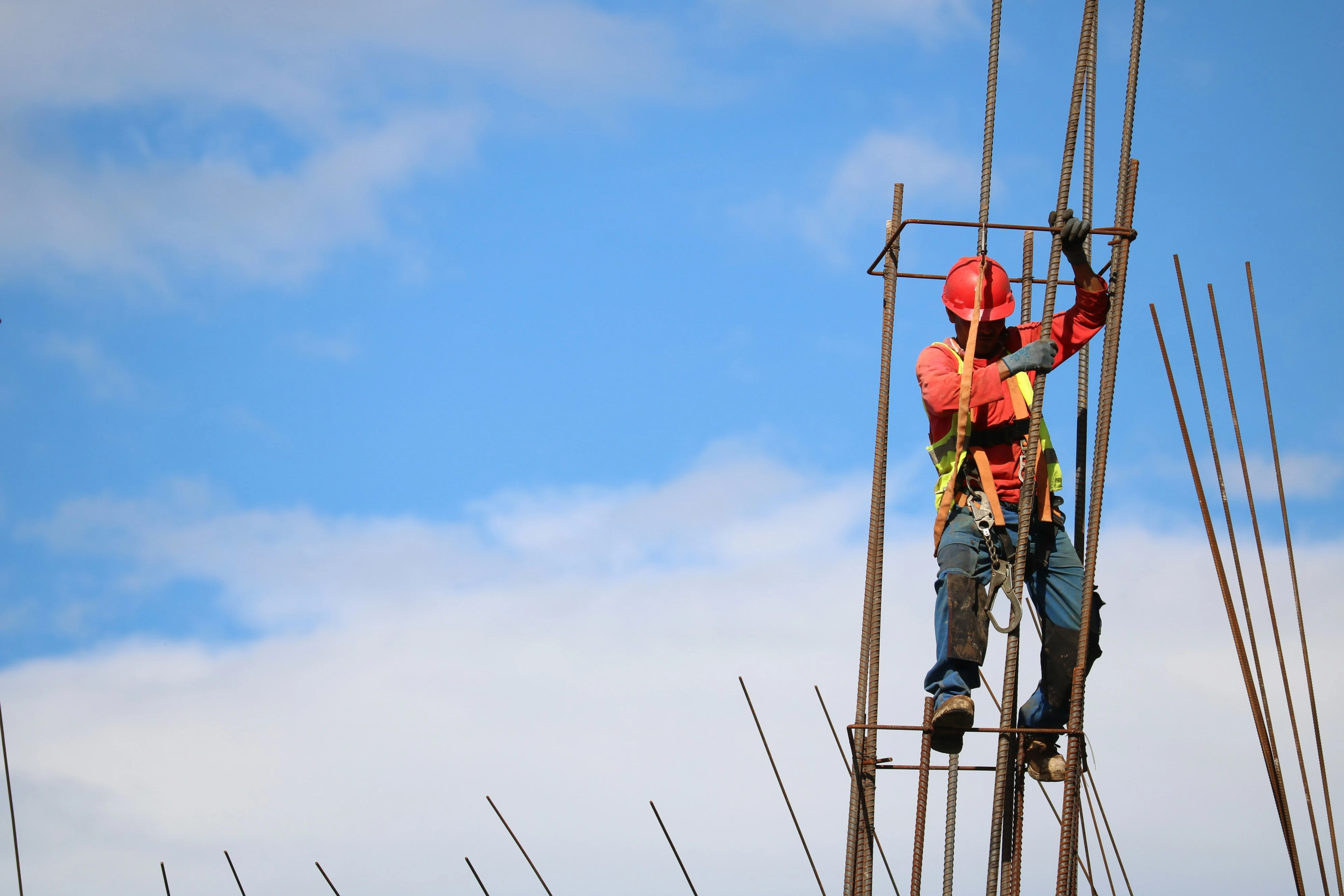 Construction Team at Work in Cameroon