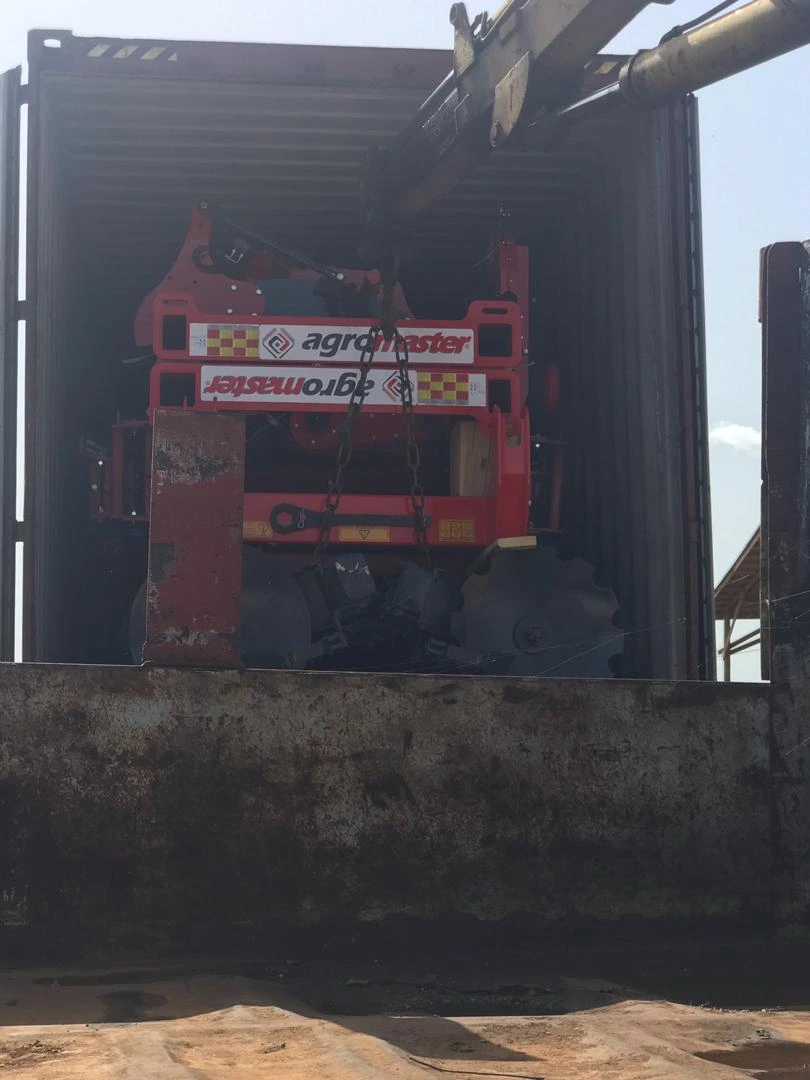 Final handover of machinery